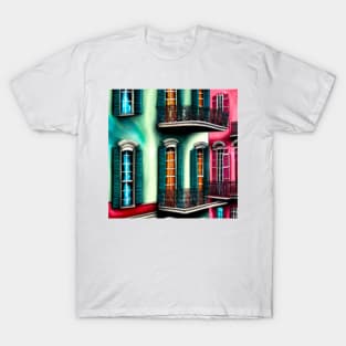 French quarter architecture T-Shirt